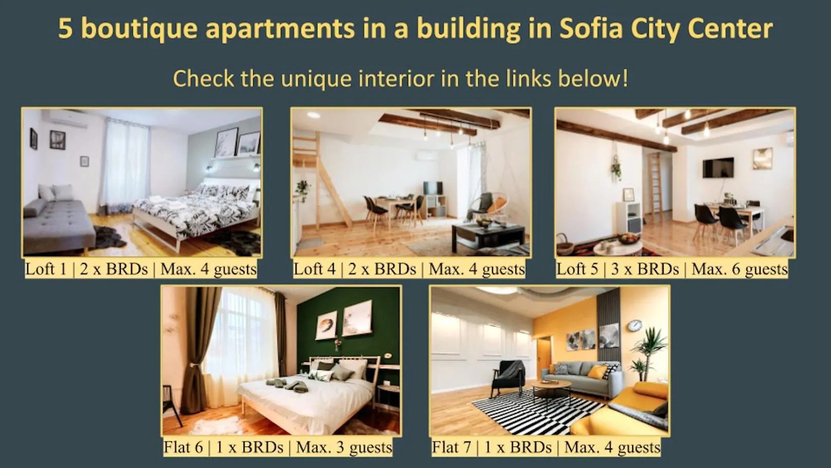 Artiesta - 5 Apartments Sofia